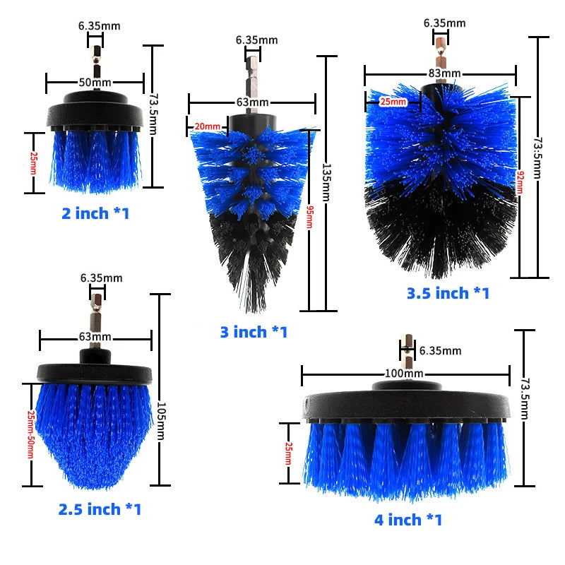 Multi-Purpose Electric Drill-Brush